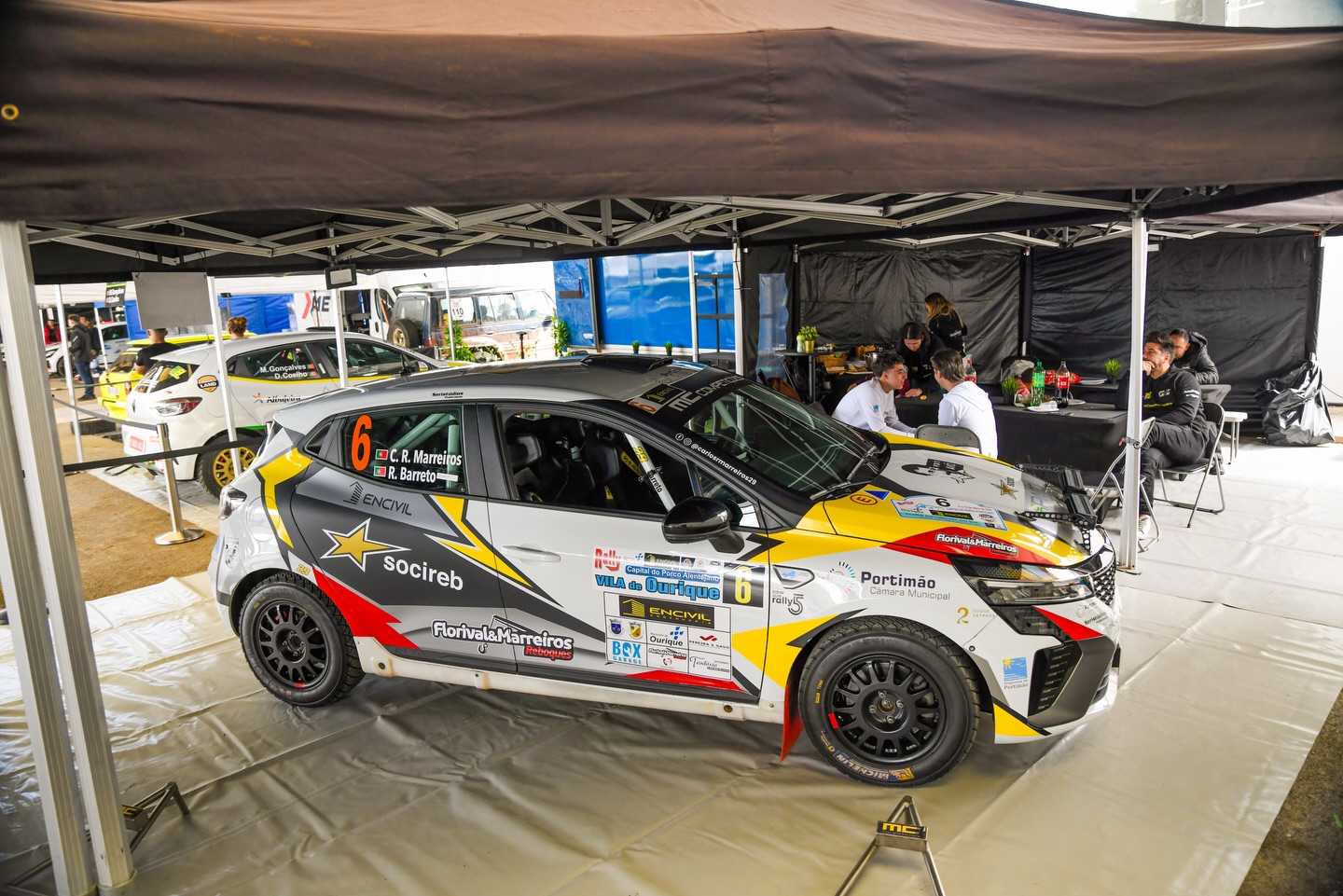 Carlos Rafael Marreiros / Ricardo Barreto em Renault Clio Rally4/5