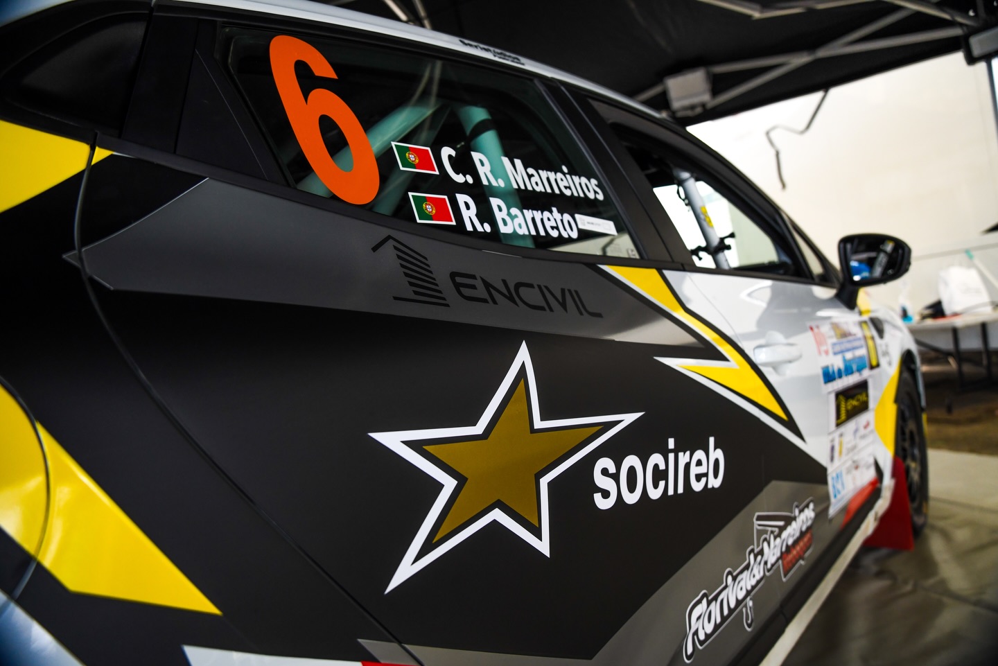 Carlos Rafael Marreiros / Ricardo Barreto em Renault Clio Rally4/5